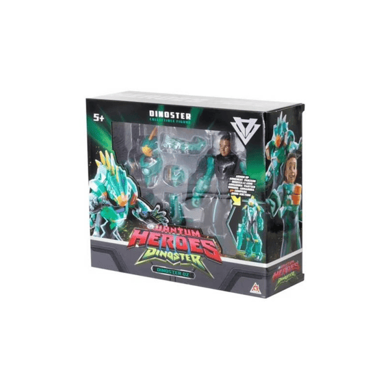 Quantum Heroes Dinoster Figuur 2 In 1 22cm
