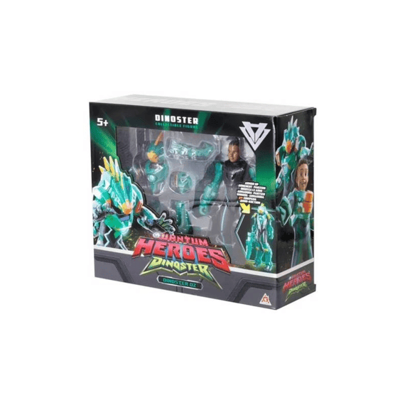 Quantum Heroes Dinoster Figuur 2 In 1 22cm 4 Assortiment