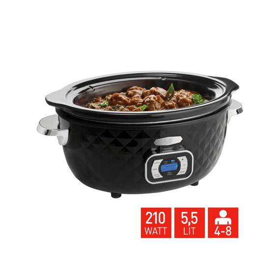 Fritel Sc 2395 Slow Cooker Xl Met Timer