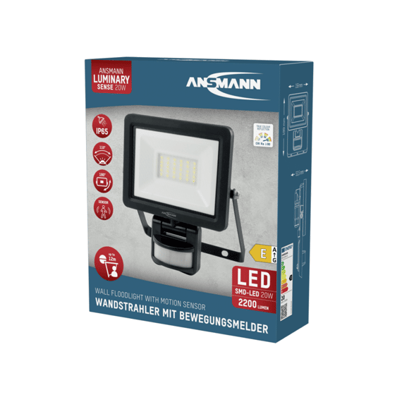 Ansmann Flutlicht Wfl20w-s Bedraad
