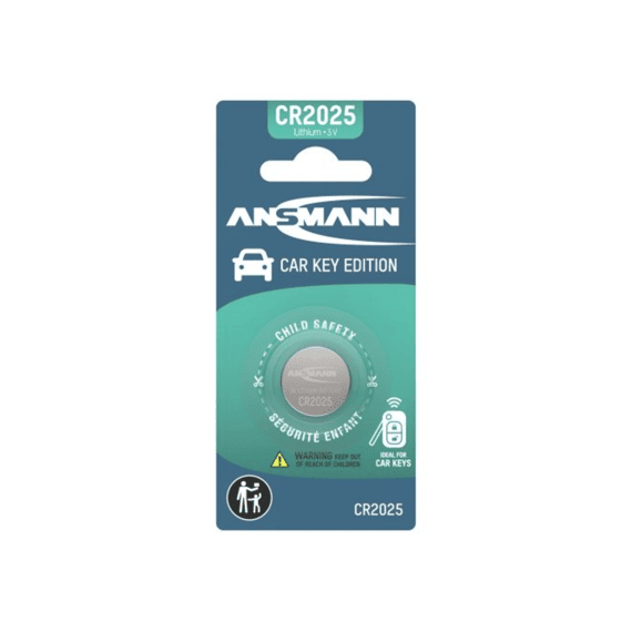 Ansmann Cr2025 - Car Key Lithium Knoopcel