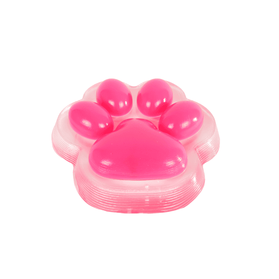 Glamour Squishy Mega Kattenpoot 500gram 17cm 6ass.