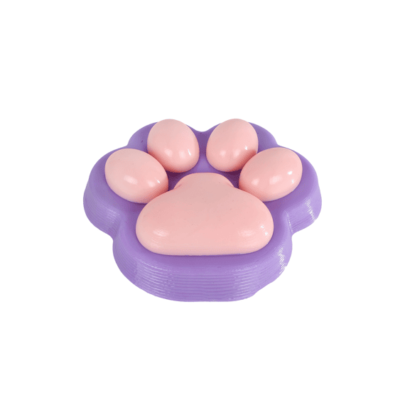 Glamour Squishy Mega Kattenpoot 500gram 17cm 6ass.