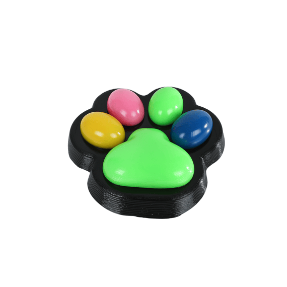 Glamour Squishy Mega Kattenpoot 500gram 17cm 6ass.