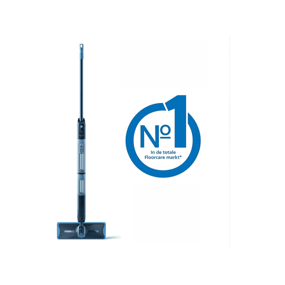 Philips Bxa0109/00 Oneup Elektrische Dweil Blauw