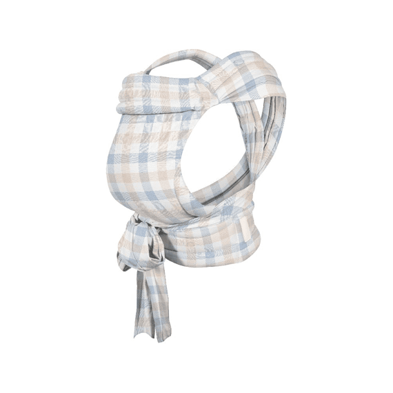 Aeromoov Half Buckle Draagzak Checker Grey Cream