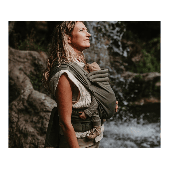 Aeromoov Half Buckle Draagzak Chevron Moss