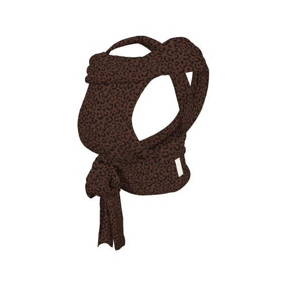 Aeromoov Half Buckle Draagzak Leopard Brown