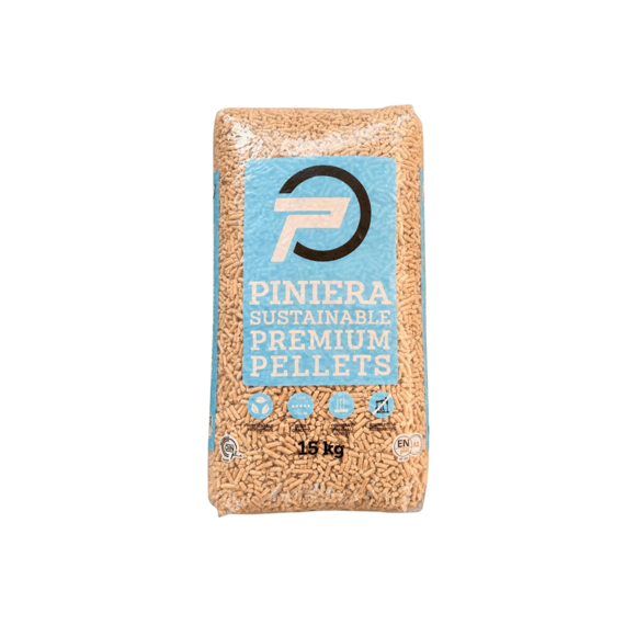 Piniera Houtpellets En Plus A1 6mm 15kg (78 zakken/pallet)