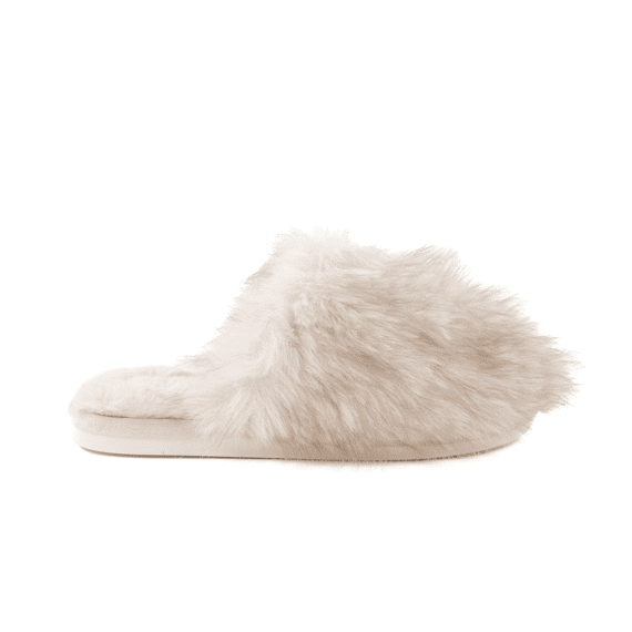 Tiseco Pantoffels Bollette 40/41 Beige/wit