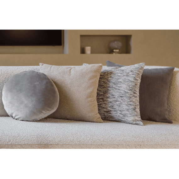 Tiseco Kussenhoes Tessera 45x45 Cm Grey