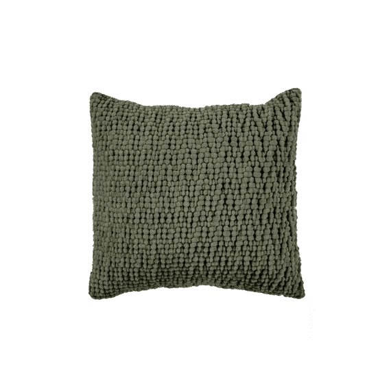 Tiseco Kussen Pebble 45x45 Cm Eucalyptus Green