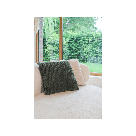 Tiseco Kussen Pebble 45x45 Cm Natural
