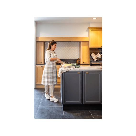 Tiseco Schort Lauren 74x85 Cm Beige