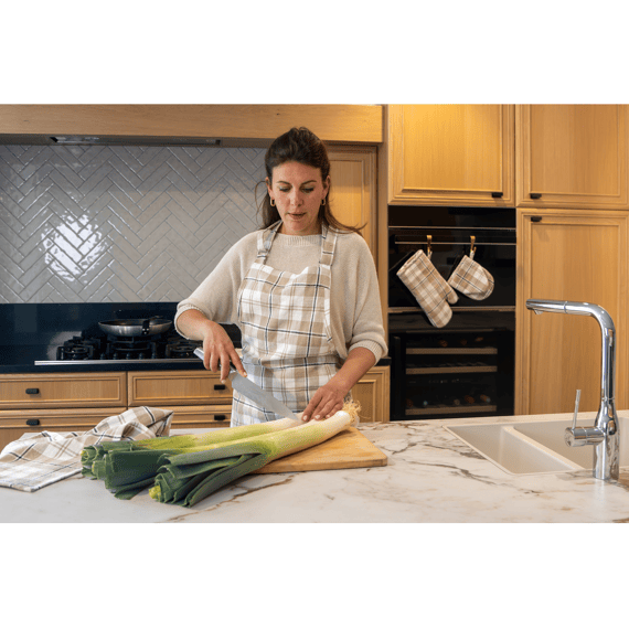 Tiseco Ovenwant Lauren (1r+1l) 18x32 Cm Beige