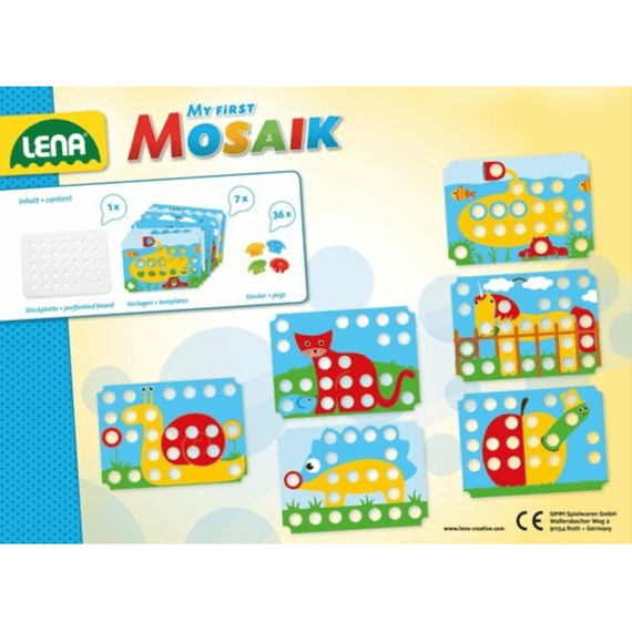 Lena Mijn Eerste Mozaïek Steeknagels Dieren