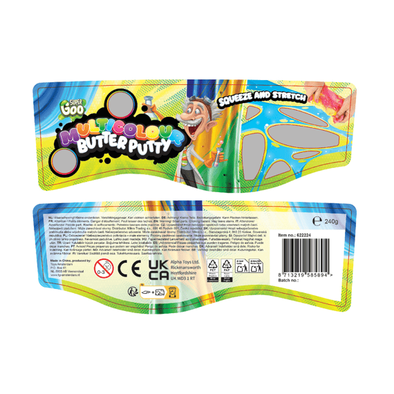 Super Goo Butter Putty Slijm 240g Assortiment