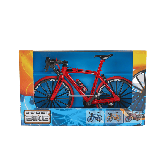 Die Cast Racefiets 17.5cm Assortiment