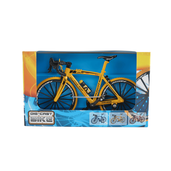 Die Cast Racefiets 17.5cm Assortiment