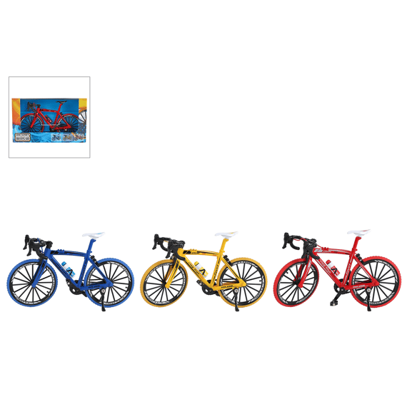 Die Cast Racefiets 17.5cm Assortiment
