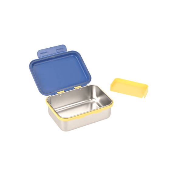 Lassig Lunchbox Smileyworld Stainless Steel Electric Blue