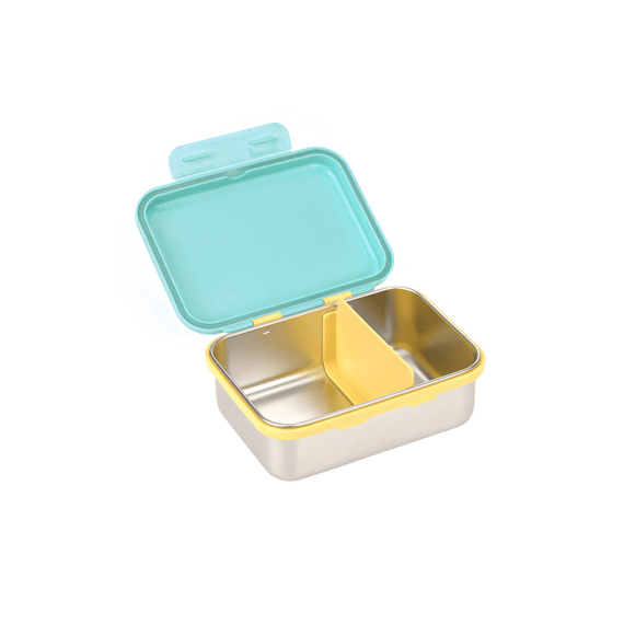 Lassig Lunchbox Smileyworld Stainless Steel Turquoise