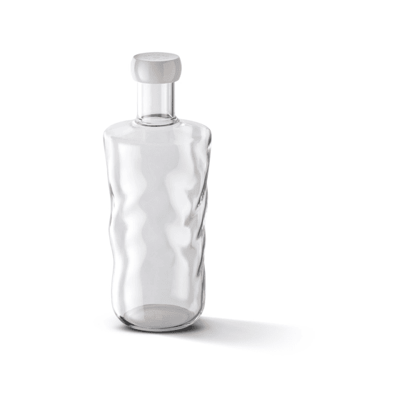 Paveau Swirl Fles Large 1.25l Wave Transparant