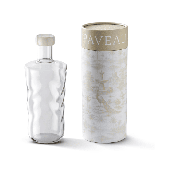 Paveau Swirl Fles Large 1.25l Wave Transparant