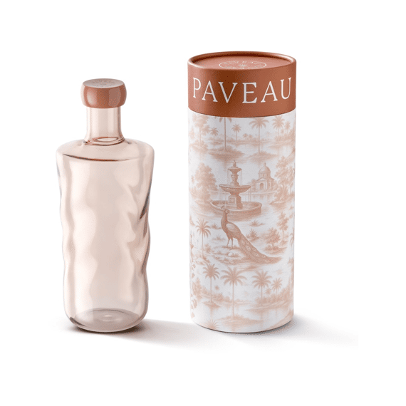 Paveau Swirl Fles Large 1.25l Glow Terracotta