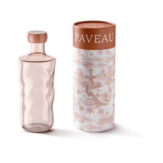 Paveau Swirl Fles Medium 0.75l Glow Terracotta