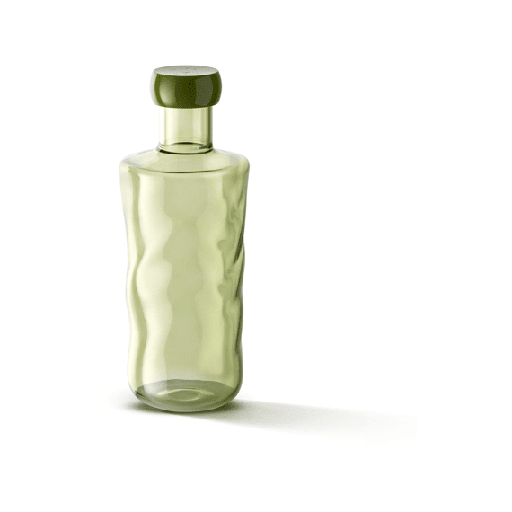 Paveau Swirl Fles Medium 0.75l Moss Mosgroen