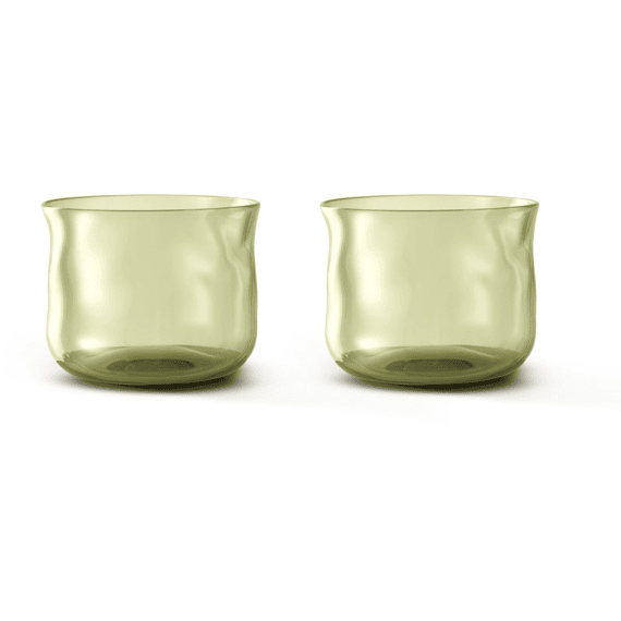 Paveau Swirl Tumbler Glas Small Moss