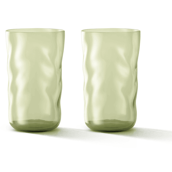 Paveau Swirl Longdrink Glas Moss