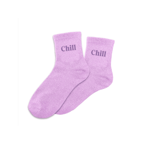 Glittersokken Chill