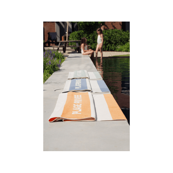 Twenthe Noos Plage Privee   450 Gram Per Vierkante Meter 100x180 Jeans