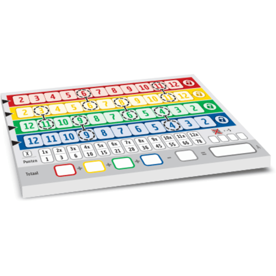 Spel Qwixx Connected