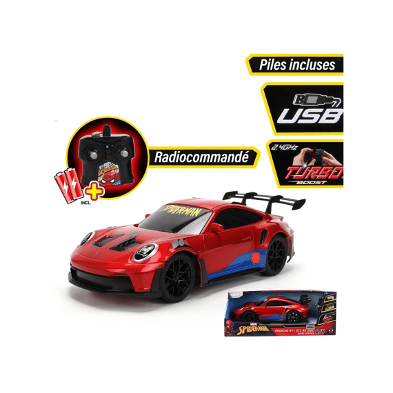R/c Marvel Spiderman Porsche 911 1:16