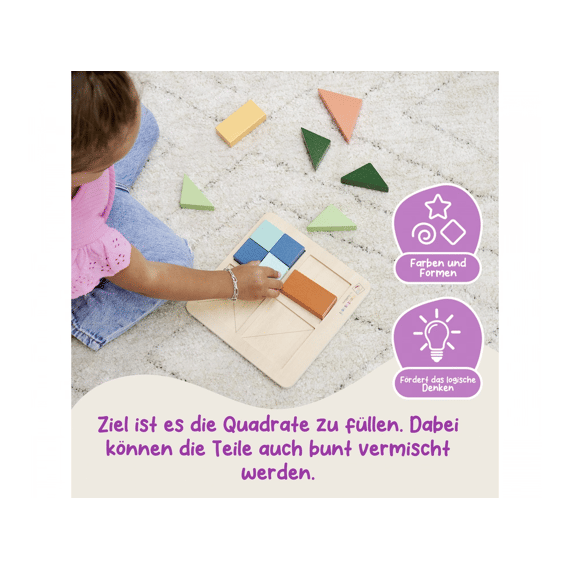 Eichhorn Montessori Vormen Puzzel