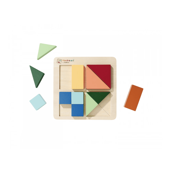 Eichhorn Montessori Vormen Puzzel