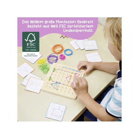 Eichhorn Montessori Geo Board