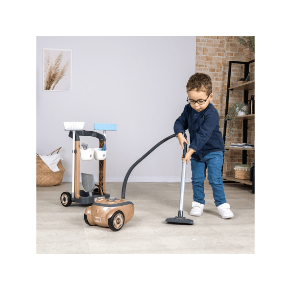Smoby Rowenta Schoonmaakkar Met Stofzuiger