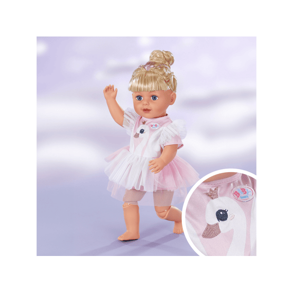 Baby Born Kleedje Swan Voor Pop 43cm
