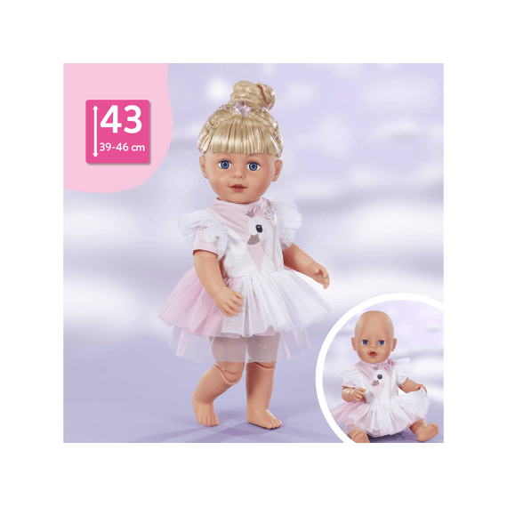 Baby Born Kleedje Swan Voor Pop 43cm
