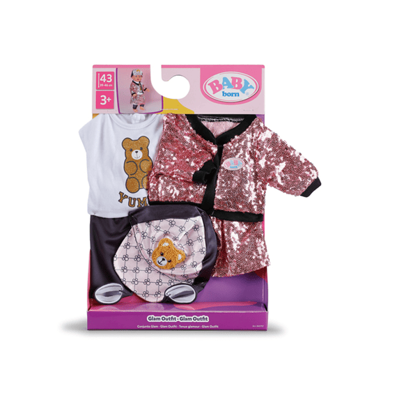 Baby Born Glam Outfit Voor Pop 43cm