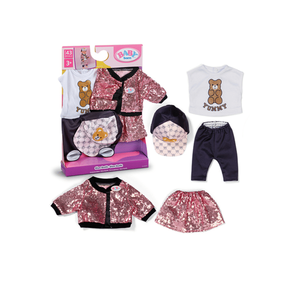 Baby Born Glam Outfit Voor Pop 43cm
