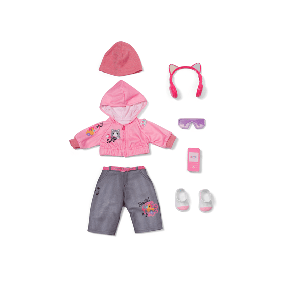 Baby Born Outfit Cool Girl Voor Pop 43cm