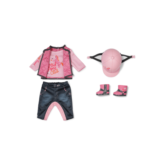 Baby Born Paardrijoutfit Voor Pop 43cm