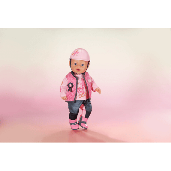 Baby Born Paardrijoutfit Voor Pop 43cm