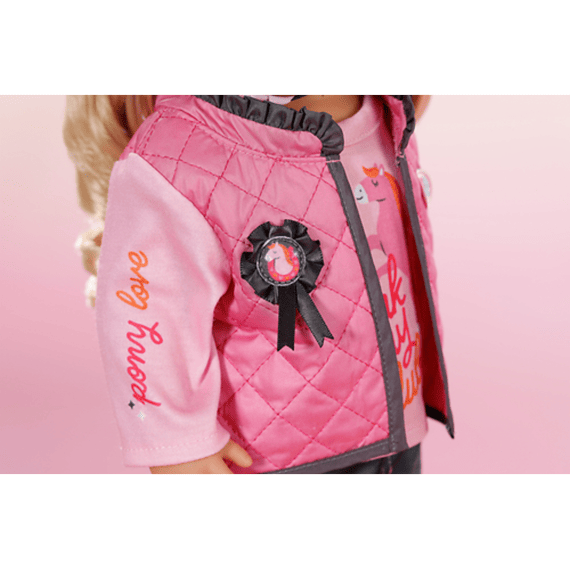 Baby Born Paardrijoutfit Voor Pop 43cm
