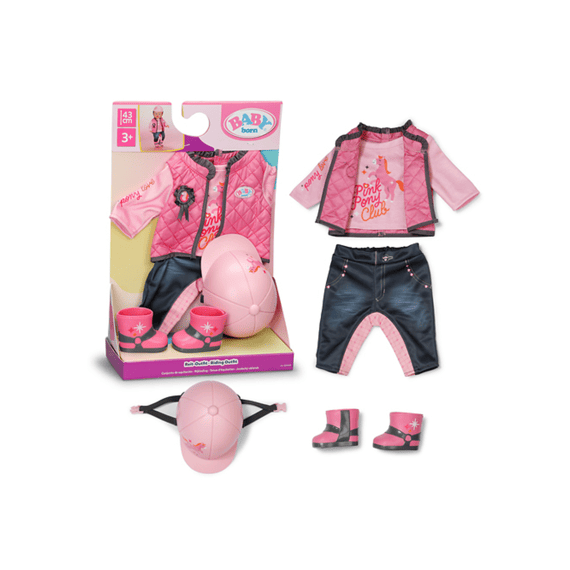 Baby Born Paardrijoutfit Voor Pop 43cm